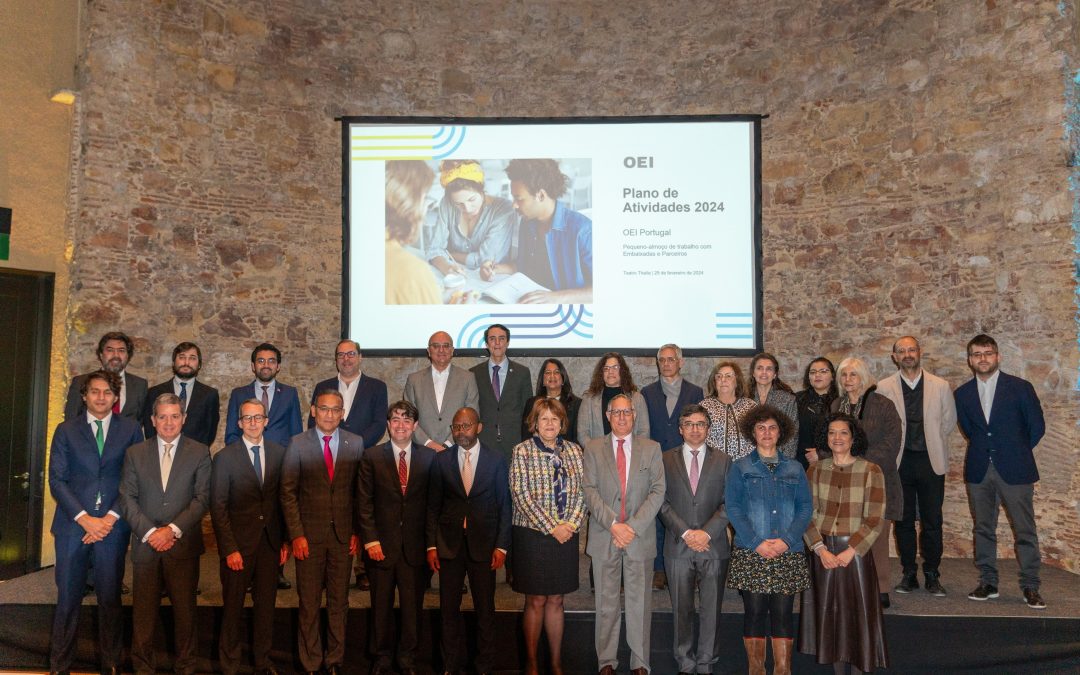 OEI Portugal apresenta plano de atividades e linhas de trabalho para 2024 ao corpo diplomático ibero-americano e parceiros estratégicos