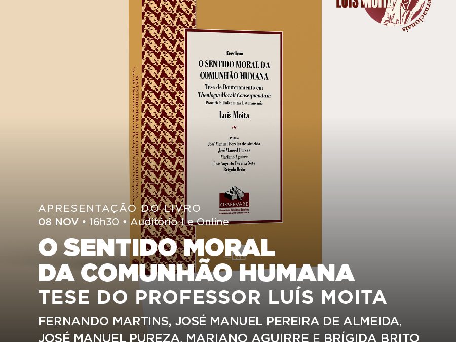 Apresentação da Cátedra Luís Moita