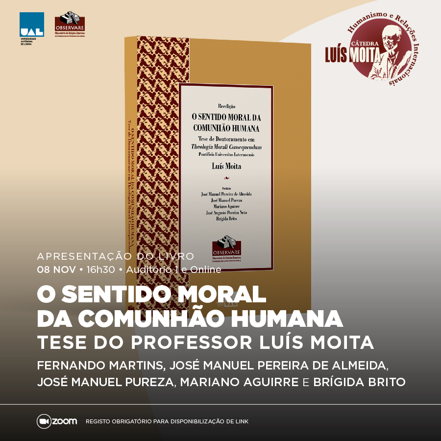 Apresentação da Cátedra Luís Moita