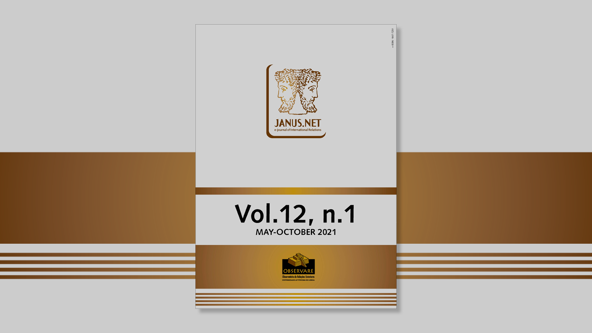 New issue of JANUS NET, e-journal of international relations – VOL 12 Nº 1 (May-October 2021) is available online