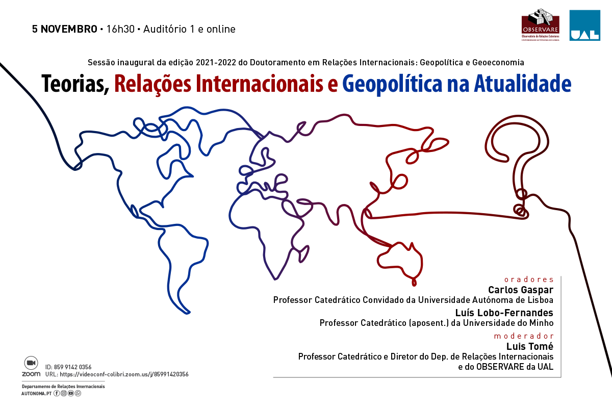 CONFERENCE: THEORIES, INTERNATIONAL RELATIONS AND GEOPOLITICS TODAY