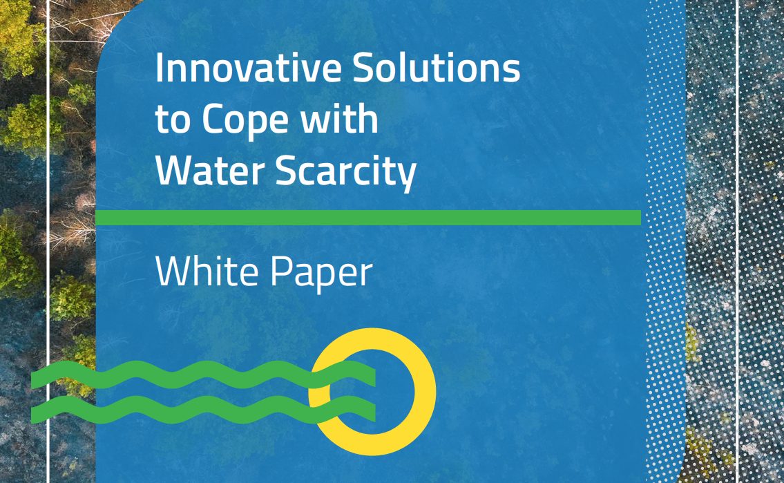 NEW PUBLICATION | AMPARO SERENO | WHITE PAPER – WATER SCARCITY UE