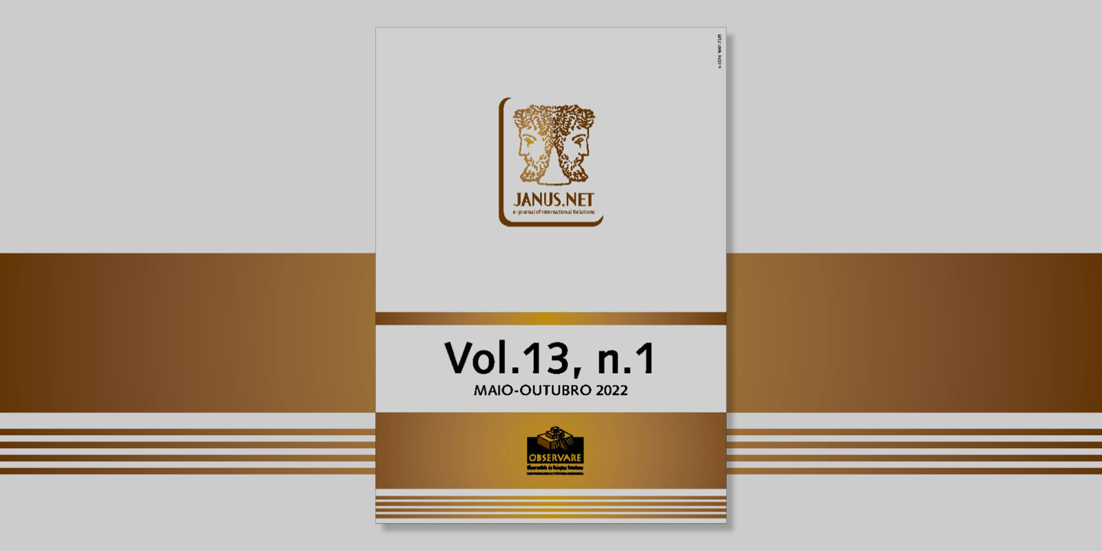 NOVA EDIÇÃO – JANUS.NET, e-journal of international relations – Vol.13 n.1 (Maio-Outubro 2022)