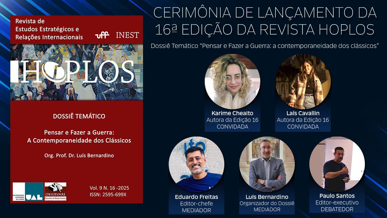 Invitation to the launch of the 16th edition of HOPLOS Magazine – 09JUl25 – 19.00 (ON-LINE)